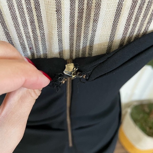 A.L.C Lindsay Japanese Stretch Crepe Dress Size 8 - Picture 6 of 9